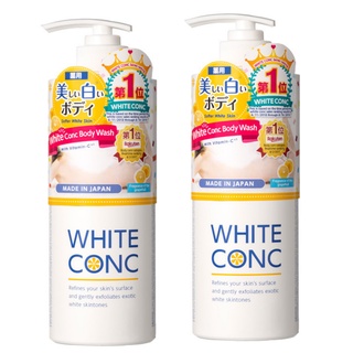 WHITE CONC ครีมอาบน้ำ ไวท์ คองก์ บอดี้ แชมพู สูตรอนุพันธ์วิตามินซี และ Dipotassium Glycyrrhizinate ชุดละ 2 ขวด ขวดละ 600