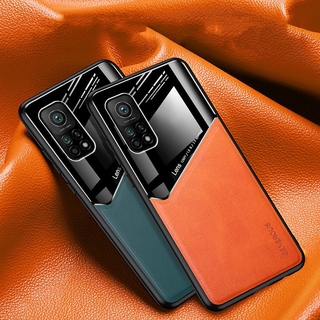 เคสโทรศัพท์มือถือ หนัง PU พร้อมกระจกติด สําหรับ Xiaomi 10T Pro Mi POCO X3 NFC Mi Note 10 Lite Mi 10 Ultra Mi Poco F2 Pro Mi 10 Lite Redmi 10X 5G Redmi K30 Ultra K30 Pro K30U K30i Redmi 9 9A 9C 8A Redmi Note 9 Pro Max Note 9S Note 8 Pro Note 7 Pro