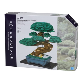 ของแท้จากญี่ปุ่น🧡 Kawada NB 039 Nanoblock Bonsai Matsu (Pine Tree) Deluxe Edition นาโนบล็อคต้นสน