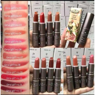 Gena glam velvet matt lipstick G37 จีน่าแกลม ลิปสติกเนื้อแมท