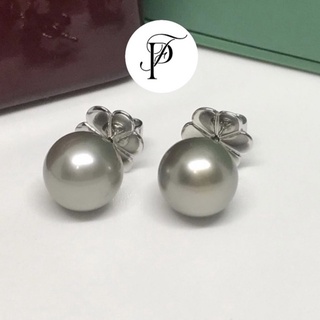Tahiti Pearl Stud Earring 💙 สีอ่อนท่านใดที่ชอบโทนสว่างแนะนำเลยค่ะ☺️