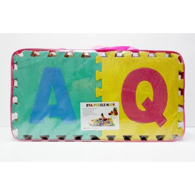 ใช้ โค๊ด 2I3D1WWU ลดทันที 80บาท💜แผ่นรองคลาน แบบ A-Zและ0-9 ขนาด 1 ฟุต 36 แผ่น (ประมาณเตียงนอน 5 ฟุต)