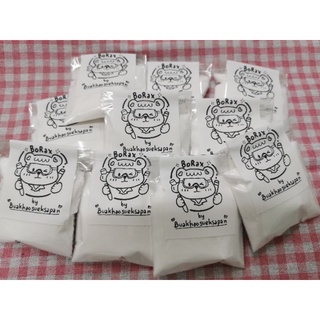 ผงบอแรกซ์ ทำสไลม 50 กรัม /อุปกรณ์ทำสไลม์ /สีผสมอาหาร ทำสไลม์ / กรีเซอลีน