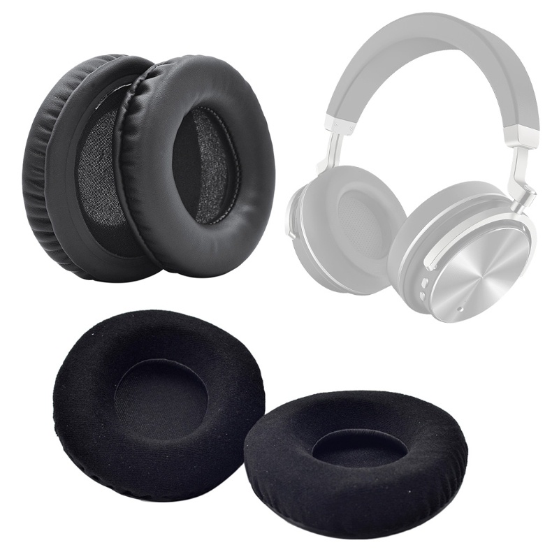 FA 1 คู่นุ่มหูเบาะ Part Earpad หมอนสําหรับ Bluedio-T4 T4S T5 ชุดหูฟัง Earmuff เปลี่ยนอุปกรณ์เสริม Up