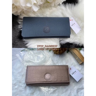 Kipling Brownie long tri-fold wallets แท้💯%