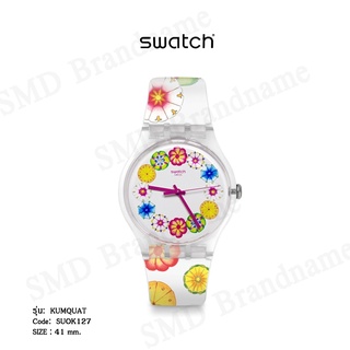 SWATCH นาฬิกาข้อมือ รุ่น KUMQUAT Code: SUOK127