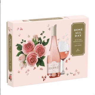 จิ๊กซอว์ 500 ชิ้น Rose All Day Set of Two Shaped Jigsaw Puzzle Set. 500+ Pieces