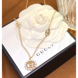 สร้อยคอ Gucci มุกงานไฮเอนด์พร้อมถุง PCV