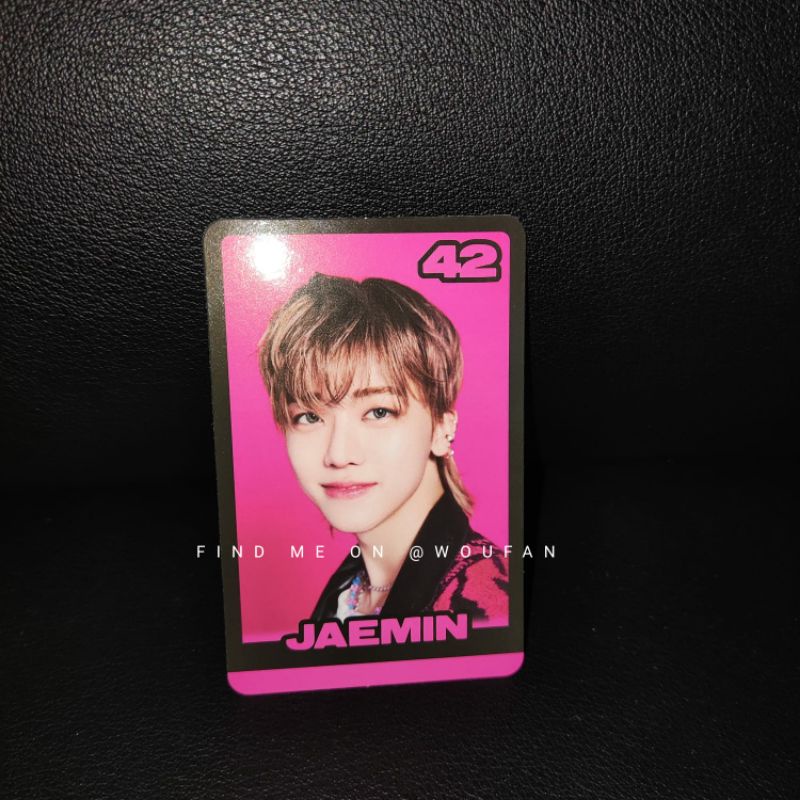 Nct Jaemin photocard (pc) - Trading Card แนวคิด B ver. Glitch Mode MD