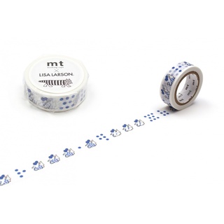 mt masking tape Molly (MTLISA15) / เทปตกแต่งวาชิ ลาย Molly แบรนด์ mt masking tape ประเทศญี่ปุ่น