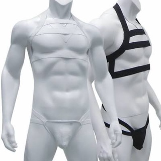 Mens Harness Lingerie Body Chest Harness Men Black