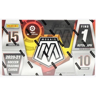 [พร้อมส่งฟรี] การ์ดสะสมฟุตบอล 2020-21 Panini Mosaic La Liga Soccer Hobby Box / ราคาต่อ 1 กล่อง