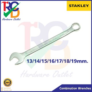 Stanley ประแจแหวนข้างปากตาย 13/14/15/16/17/18/19mm.( Combination Wrenches )