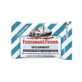 พร้อมส่งใน 24 ชม.❤️Fishermans friend Spearmint ฟิชเชอร์แมนส์ เฟรนด์ รสสเปียร์มิ้นท์