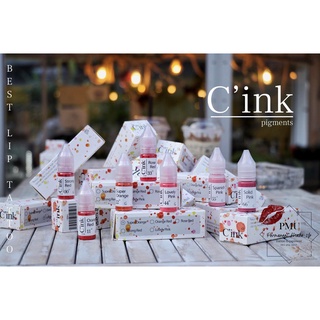 C ink lip PIGMENT สีสักปาก หมึกสักปาก Lip tattoo pigment