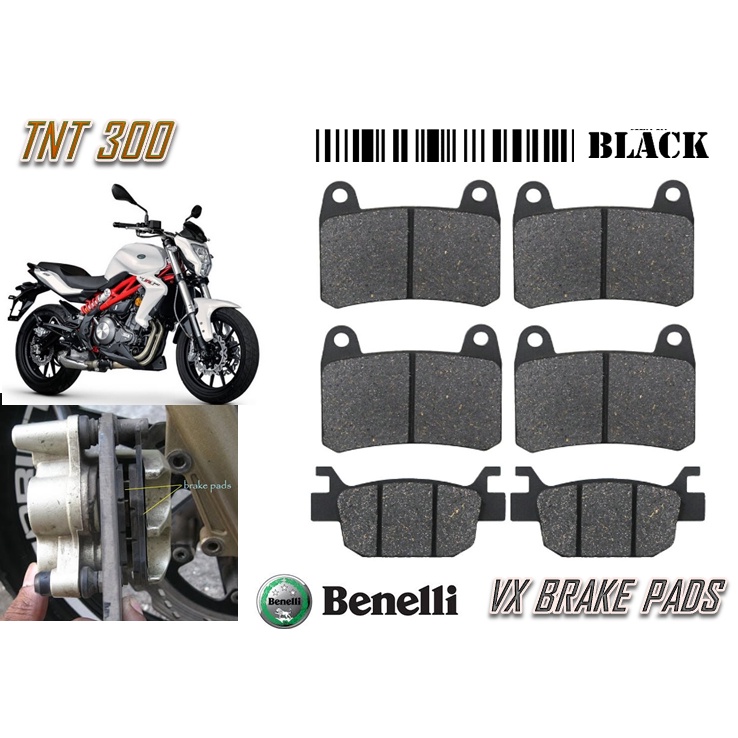 BENELLI DAYTONA VX ผ้าเบรก TNT 300 คุณภาพดีที่สุด