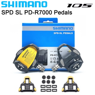 Shimano ของแท้ บันไดจักรยาน SPD ล็อกเอง พร้อมคลีท SH11 105 PD R7000