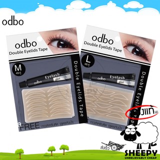 odbo สติ๊กเกอร์ติดตา 2 ชั้น Double eye lid tape OD848