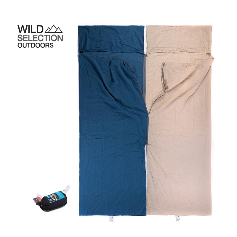 ถุงนอน Naturehike  Ultralight Portable summer Cotton travel hotel Sleeping Bag Liner NH15S012-D, NH1