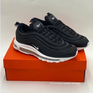 รองเท้าผ้าใบ Max 97 สีดำ-ขาว (36-45EU) สินค้าพร้อมกล่องV79A003