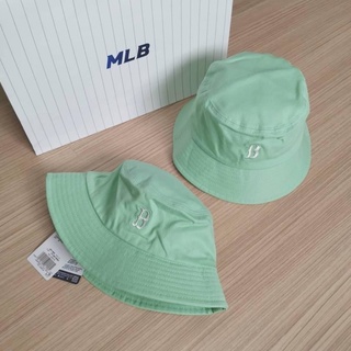 พร้อมส่ง MLB rookie bucket hat หมวกปีก สีเขียว logo NY 💚💚 สีชมพู logo NY 💗💗 สีขาว 🤍🤍 logo NY