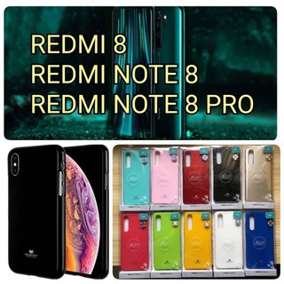 MERCURY Goospery Jelly Case TPU ฝาหลัง กันกระแทก ป้องกันรอยขีดข่วน(ของแท้100%)สำหรับ Xiaomi Redmi 8/ Note 8 / Note 8 Pro