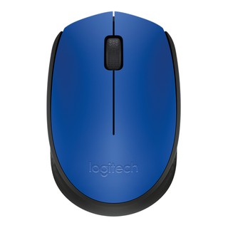 Logitech Mouse Wireless รุ่น M171 (Blue/Black)