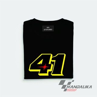 เสื้อยืดคอกลมAleix espargaro 41 เสื้อเชิ้ตวงจร mandalikaS-5XL