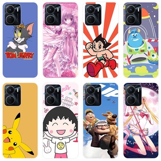 เคสสำหรับ Vivo Y16 2022 Case Silicone Back Cover Soft Case Vivo Y16 VivoY16 TPU เคส เคสซิลิโคน