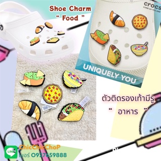 JBS 👠🌈shoe Charm “ Foodie 3 ”🌈✨👠🍭 ตัวติดรองเท้ามีรู  “ นักชิม 3 ” งานShopคุณภาพดี สีสวยคมชัด เริ่ดมากแม่ #ตรงปกไม่จกตา