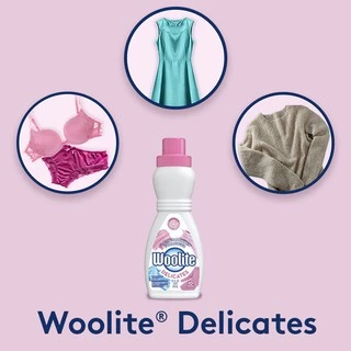 Woolite Delicates Liquid Laundry Detergent วูลไลท์ เดลิเคตส์ ผลิตภัณฑ์ซักผ้า 473 มล.