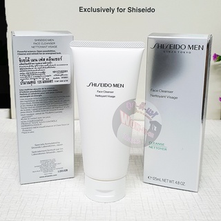 โฟมล้างหน้า-โกนหนวด 🥰 Shiseido Men Face Cleanser  ขนาดปกติ ป้ายไทย ของแท้ 100%