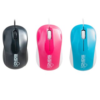 SIGNO เม้าส์ รุ่น MO-250 WIRED BESICO OPTICAL MOUSEสายUSB