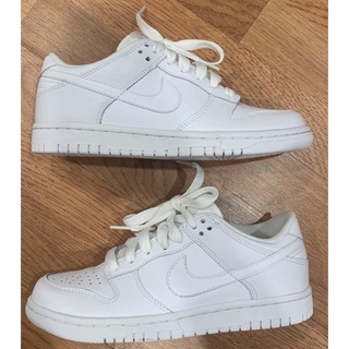 Nike Dunk Low Triple White Women 317813 111 ปี2021 ไนกี้ ผู้หญิง ของแท้ใหม่100% ดังก์ สีขาว เข้าทุกชุด