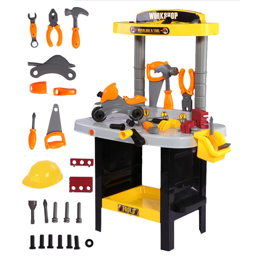 ใช้ โค๊ด 2I3D1WWU ลดทันที 80บาท🧳ชุดเครื่องมือช่างวิศวกร ขนาดใหญ่ Workshop Play Set