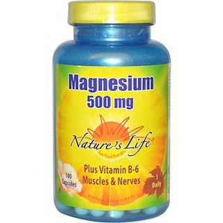 Natures Life, Magnesium, 500 mg, 100 Capsules