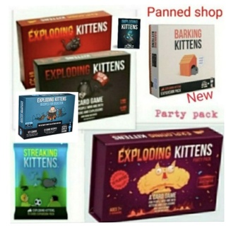 (พร้อมส่ง)🛑 EXPLODING KITTENS แมวระเบิด บอร์ดเกม 😋😀😤🤕