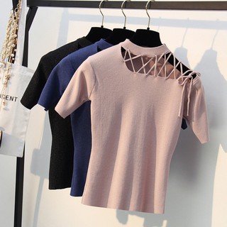 เสื้อยืดแฟชั่นสไตล์เกาหลี