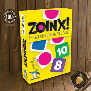 Zoinx บอร์ดเกม คู่มือภาษาอังกฤษ (Boardgame บอร์ดเกม การ์ดเกม เกม)