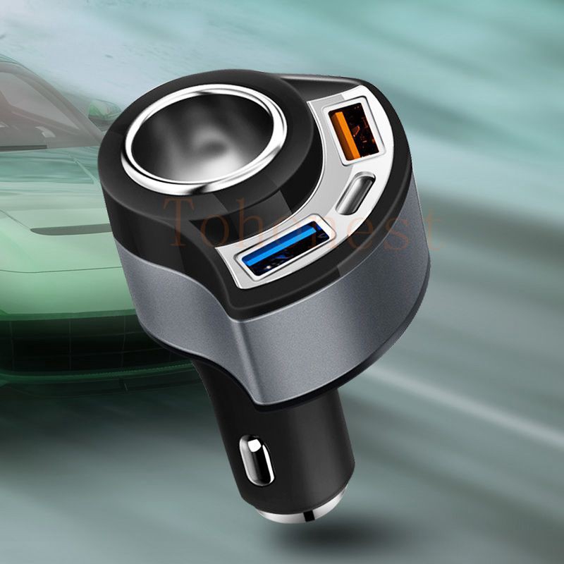 Quick Car Charger USB Type C Charger QC 3.0 USB Car Adapter Fast Charger Mini Car USB Charger อุปกรณ