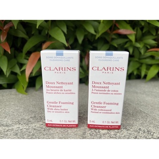 🪆Clarins Gentle Foaming Cleanser 5ml 🪆