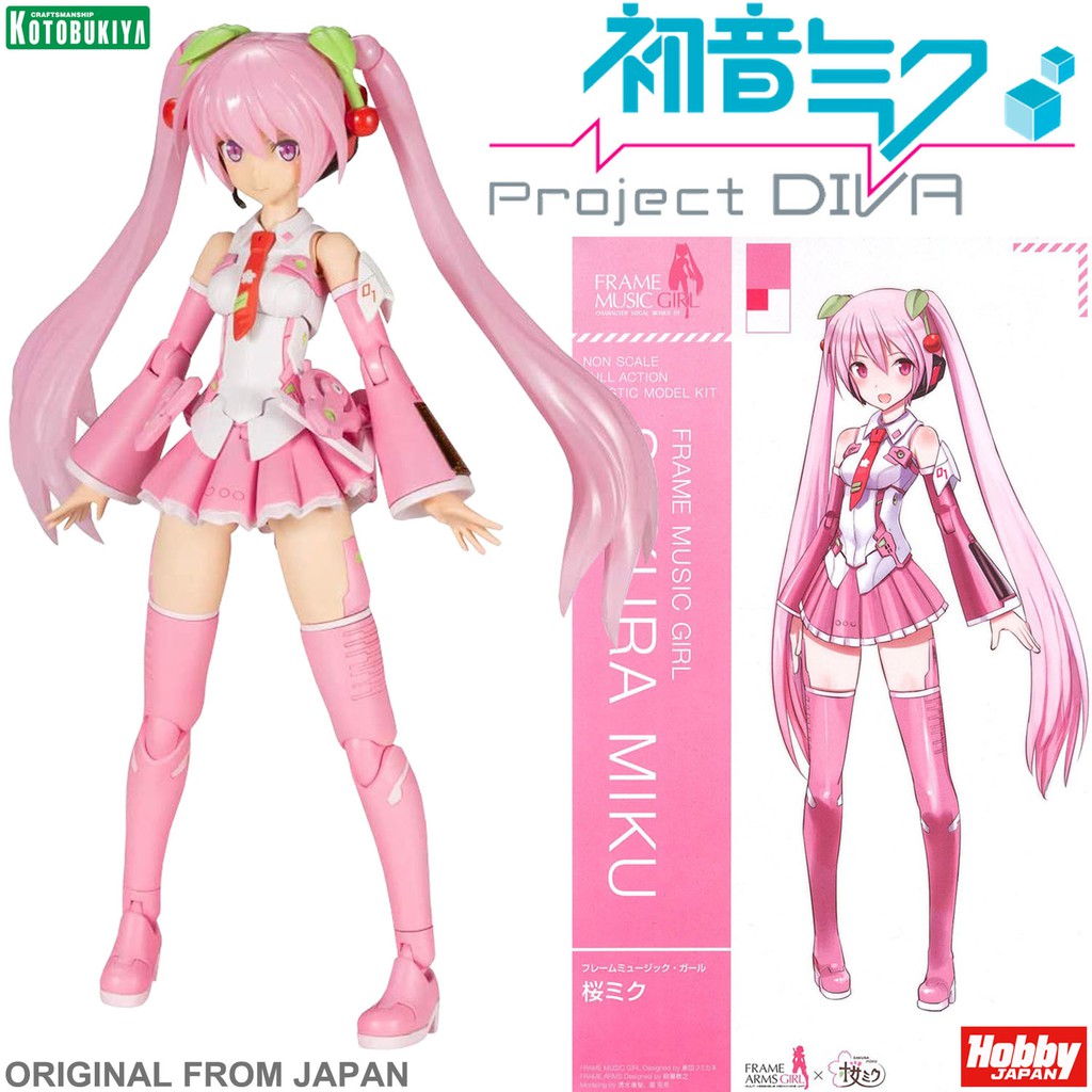 งานแท้ Original ฟิกม่า Kotobukiya Vocaloid Project Diva Arcade โวคาลอยด์ โปรเจกต์ดีวา อาร์เคด Sakura