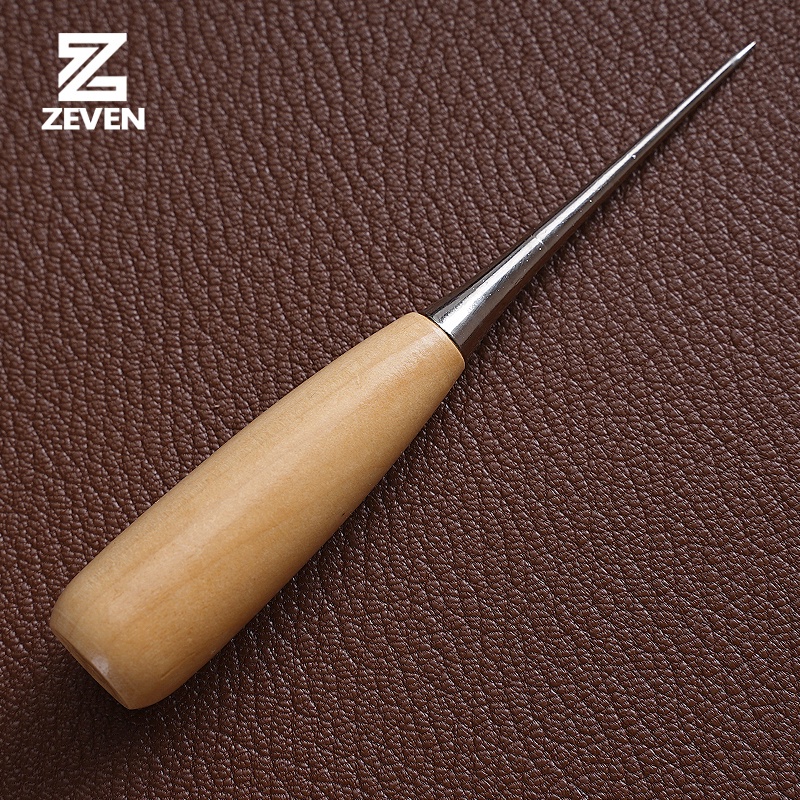 Patchwork DIY คู่มือเครื่องมือหนังไม้เย็บ Awl Stitcher หนังหัตถกรรมผ้าใบเต็นท์เย็บเข็มชุดเครื่องมือ