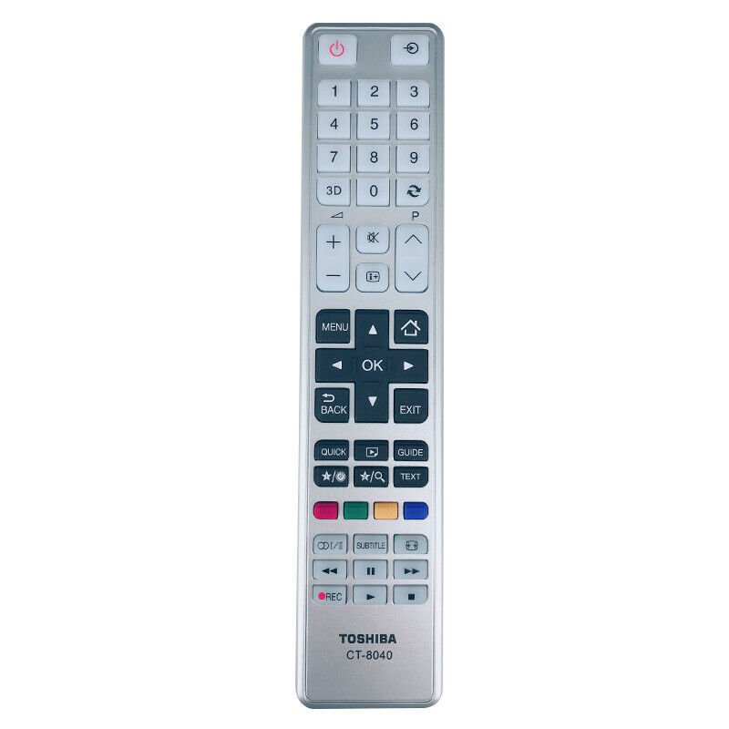 ใหม่ CT-8040 สําหรับโตชิบารีโมทคอนโทรลทีวี CT8040 T8035 CT984 CT8003