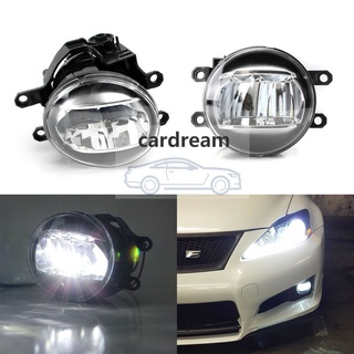 ไฟตัดหมอก LED / ไฟตัดหมอกกันชนหน้า / ไฟสปอร์ตไลท์ สําหรับ Perodua Axia, Myvi, Alza, Bezza Toyota Vios, Yaris, Altis, Camry, Estima, Vellfire, Hilux