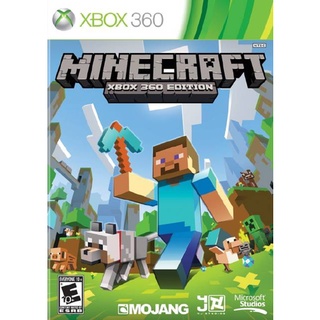 Minecraft Xbox 360 Edition xbox360 [Region Free] แผ่นเกมXbox 360 แผ่นไรท์สำหรับเครื่องที่แปลงแล้ว LT/RGHทุกโซน