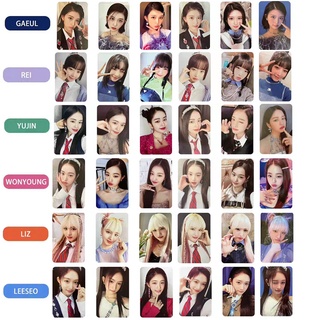 อัลบั้มการ์ด IVE LOVE DIVE GAEUL YUJIN ขนาดเล็ก 6 ชิ้น ต่อชุด