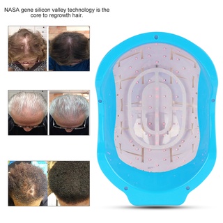 Hair Regrowth Helmet หมวกกันน็อค 100-240v ช่วยลดผมร่วงเพื่อสุขภาพและความงาม