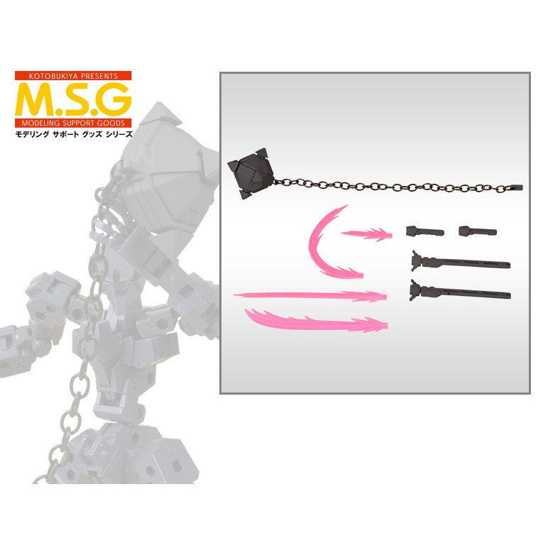 (พร้อมส่ง) MSG Weapon Unit MW25R Saber & Hammer (แก่โมเดล)