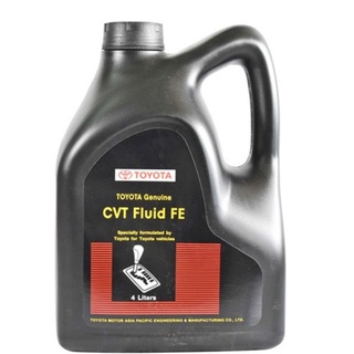 น้ำมันเกียร์ TOYOTA น้ำมันเกียร์โตโยต้า CVT-FE ขนาด 4 ลิตร CVTF-FE ALTIS12 ขนาด 4L/